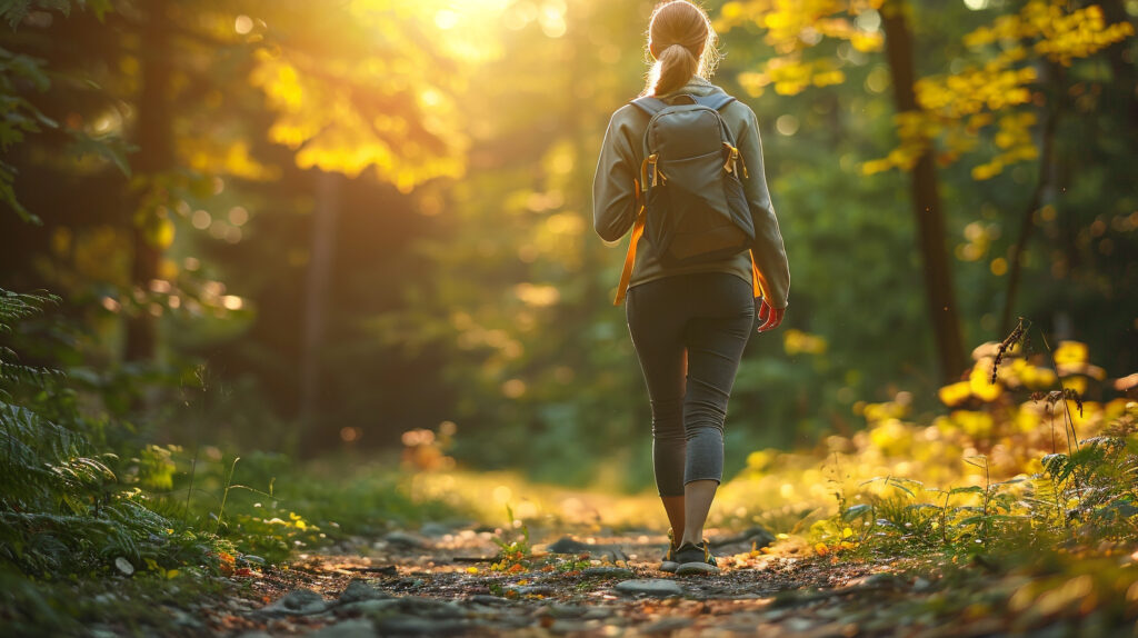 vecteezy ai generated a woman practicing mindfulness while walking 40247301 – What Is Ketamine-Assisted Psychotherapy (KAP) and How Can It Help You Heal?